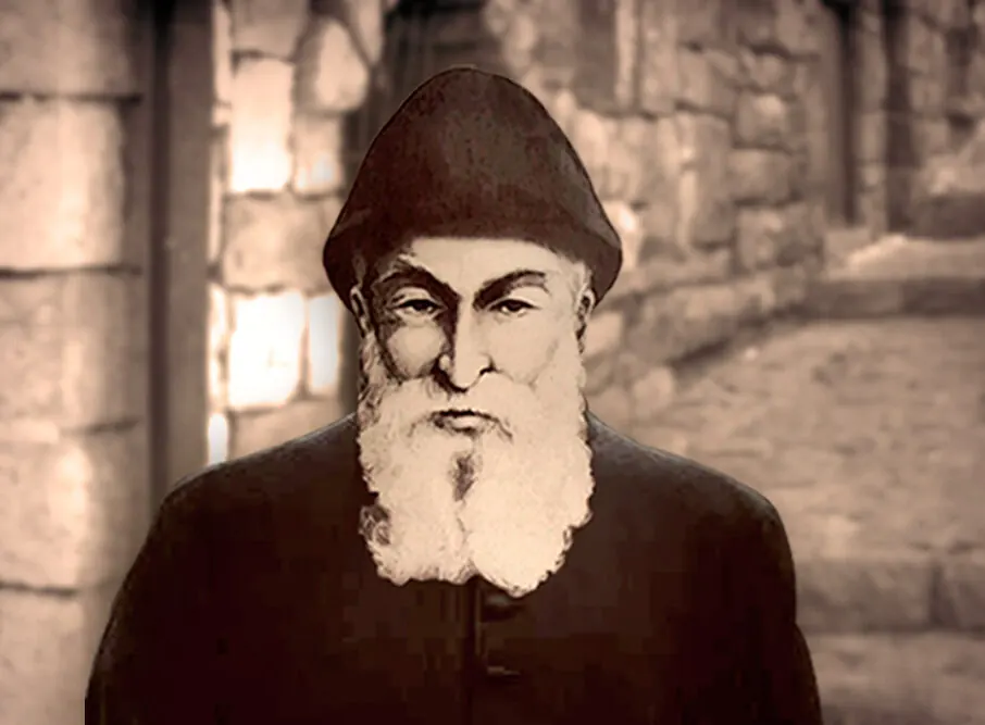 Traditional portrait of Saint Charbel Makhlouf