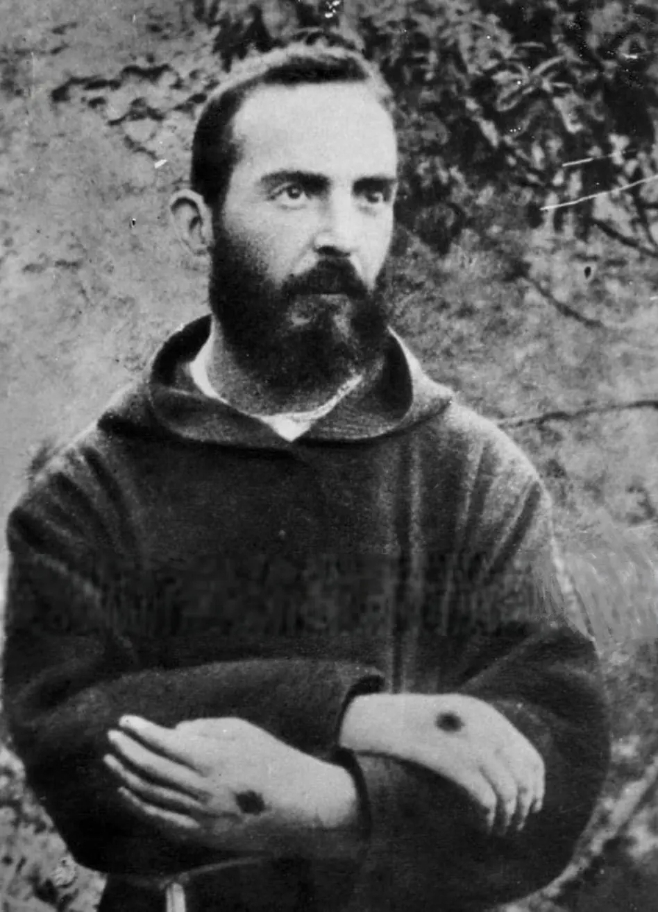 Padre Pio as a young Capuchin friar